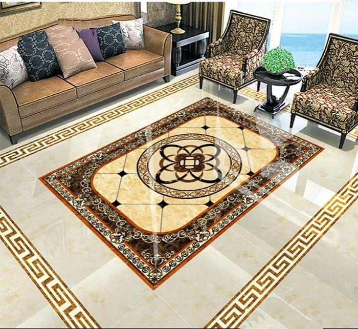 Mẫu gạch thảm hình chữ nhật số 4
