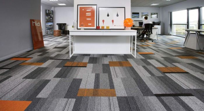 Các loại thảm gạch CNC cho văn phòng rất đa dạng